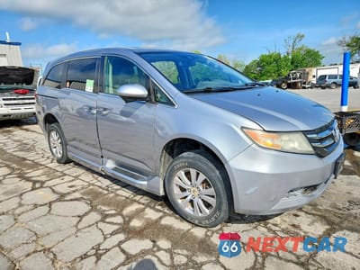 Czwarte zdjęcie samochodu z boku: 2016 HONDA ODYSSEY EXL VIN:5FNRL5H66GB106307 - miniatura