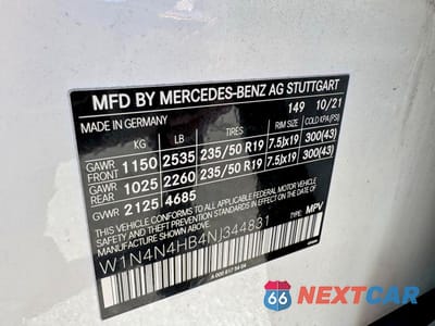 Zdjęcie 10 z 10 samochodu: 2022 MERCEDES-BENZ GLA 250 4MATIC VIN:W1N4N4HB4NJ344831 - miniatura