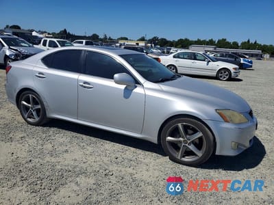 Czwarte zdjęcie samochodu z boku: 2006 LEXUS IS 250 VIN:JTHBK262665003227 - miniatura