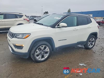 2020 JEEP COMPASS LIMITED 3C4NJDCBXLT221779 - główne zdjęcie licytacji z USA - miniatura