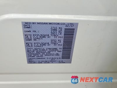 Zdjęcie 13 z 13 samochodu: 2017 INFINITI QX60 BASE VIN:5N1DL0MN6HC528016 - miniatura