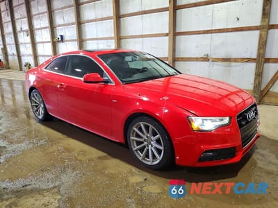 Czwarte zdjęcie samochodu z boku: 2016 AUDI A5 PREMIUM PLUS S-LINE VIN:WAUM2AFRXGA057525 - miniatura
