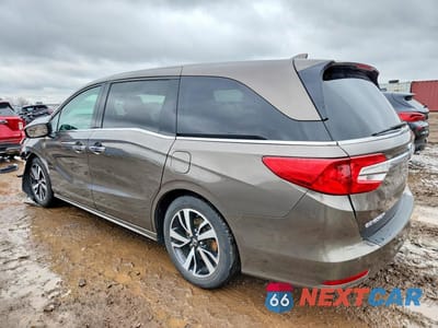 Drugie zdjęcie samochodu z przodu: 2019 HONDA ODYSSEY ELITE VIN:5FNRL6H99KB111462 - miniatura