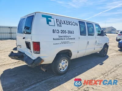 Trzecie zdjęcie samochodu z tyłu: 2011 FORD ECONOLINE E350 SUPER DUTY VAN VIN:1FTSE3EL5BDA12591 - miniatura