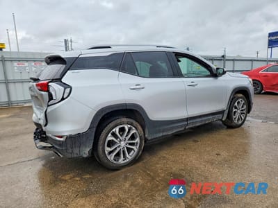 Trzecie zdjęcie samochodu z tyłu: 2019 GMC TERRAIN SLT VIN:3GKALVEX9KL365852 - miniatura