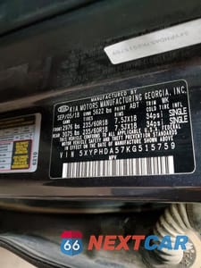 Zdjęcie 13 z 13 samochodu: 2019 KIA SORENTO EX V6 VIN:5XYPHDA57KG515759 - miniatura