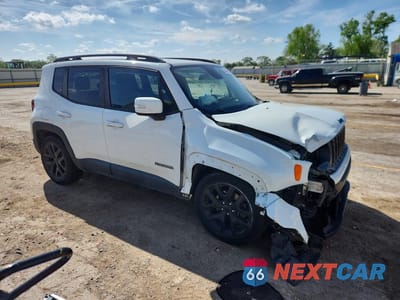 Czwarte zdjęcie samochodu z boku: 2017 JEEP RENEGADE LATITUDE VIN:ZACCJABB9HPF15633 - miniatura