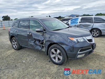 Czwarte zdjęcie samochodu z boku: 2013 ACURA MDX VIN:2HNYD2H26DH517016 - miniatura