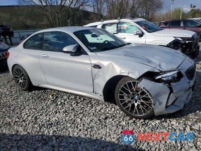 Czwarte zdjęcie samochodu z boku: 2020 BMW M2 COMPETITION VIN:WBS2U7C09L7E50092 - miniatura