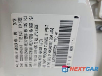 Zdjęcie 13 z 13 samochodu: 2009 ACURA RDX TECHNOLOGY VIN:5J8TB18559A000596 - miniatura