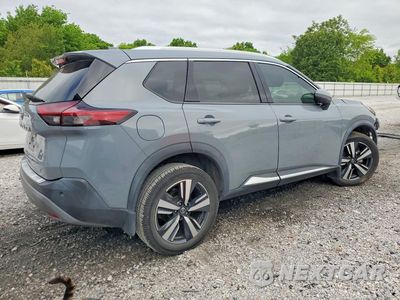 Trzecie zdjęcie samochodu z tyłu: 2021 NISSAN ROGUE SL VIN:5N1AT3CA4MC797306 - miniatura