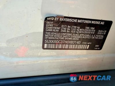 Zdjęcie 10 z 12 samochodu: 2017 BMW X5 XDRIVE35I VIN:5UXKR0C37H0X83140 - miniatura