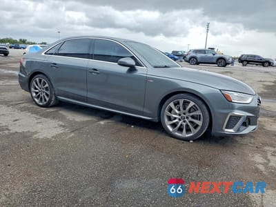 Czwarte zdjęcie samochodu z boku: 2020 AUDI A4 PREMIUM PLUS VIN:WAUENAF48LN009444 - miniatura