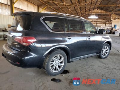 Trzecie zdjęcie samochodu z tyłu: 2012 INFINITI QX56 VIN:JN8AZ2NF3C9516022 - miniatura