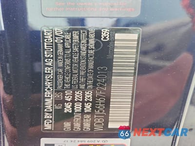 Zdjęcie 12 z 12 samochodu: 2007 MERCEDES-BENZ CLK 350 VIN:WDBTJ56H67F224013 - miniatura