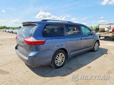 Trzecie zdjęcie samochodu z tyłu: 2015 TOYOTA SIENNA XLE 8-PASSENGER VIN:5TDYK3DC0FS536004 - miniatura
