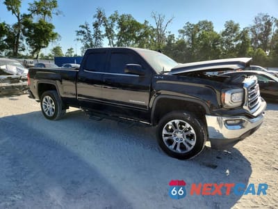 Czwarte zdjęcie samochodu z boku: 2016 GMC SIERRA K1500 SLE VIN:1GTV2MEH9GZ272171 - miniatura