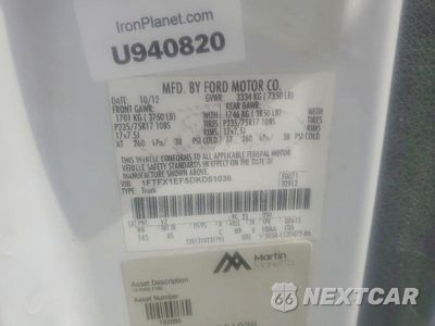 Zdjęcie 12 z 12 samochodu: 2013 FORD F150 SUPER CAB VIN:1FTFX1EF5DKD51036 - miniatura