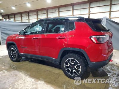 Drugie zdjęcie samochodu z przodu: 2025 JEEP COMPASS TRAILHAWK VIN:3C4NJDDN3ST559371 - miniatura