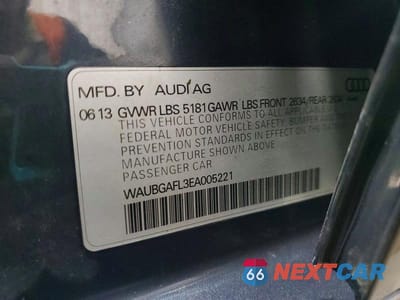 Zdjęcie 13 z 13 samochodu: 2014 AUDI S4 PREMIUM PLUS VIN:WAUBGAFL3EA005221 - miniatura