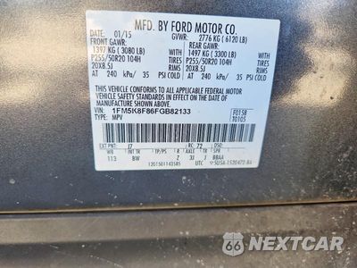 Zdjęcie 13 z 13 samochodu: 2015 FORD EXPLORER LIMITED VIN:1FM5K8F86FGB82133 - miniatura
