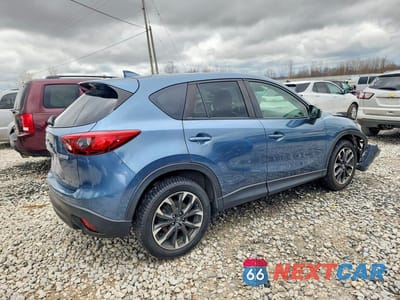 Trzecie zdjęcie samochodu z tyłu: 2016 MAZDA CX-5 GT VIN:JM3KE4DY5G0822909 - miniatura