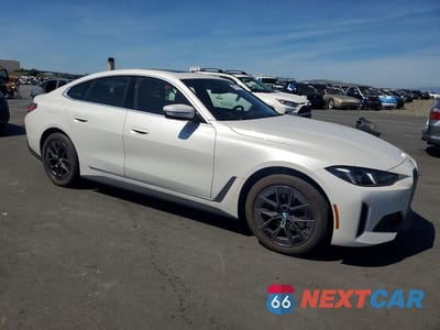 Czwarte zdjęcie samochodu z boku: 2025 BMW I4 EDRIVE 40 VIN:WBY23HD01SFV85131 - miniatura