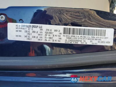 Zdjęcie 13 z 13 samochodu: 2013 DODGE GRAND CARAVAN CREW VIN:2C4RDGDG5DR587402 - miniatura