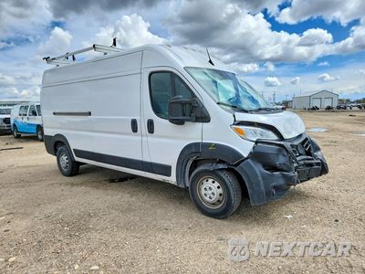 Czwarte zdjęcie samochodu z boku: 2023 RAM PROMASTER 3500 UTILITY / SERVICE VAN VIN:3C6MRVHG4PE556908 - miniatura