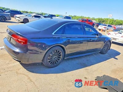 Trzecie zdjęcie samochodu z tyłu: 2017 AUDI A8 L QUATTRO VIN:WAU44AFD0HN017897 - miniatura