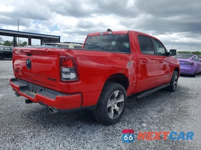 Trzecie zdjęcie samochodu z tyłu: 2020 RAM 1500 VIN:1C6SRFFT8LN290389 - miniatura