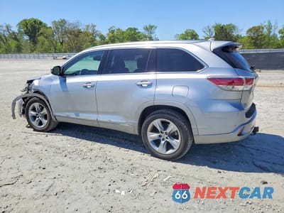 Drugie zdjęcie samochodu z przodu: 2015 TOYOTA HIGHLANDER LIMITED PLATINUM VIN:5TDDKRFH6FS151332 - miniatura