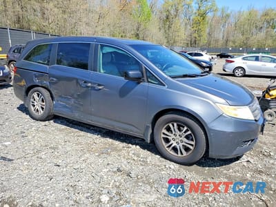 Czwarte zdjęcie samochodu z boku: 2012 HONDA ODYSSEY EXL VIN:5FNRL5H66CB067406 - miniatura