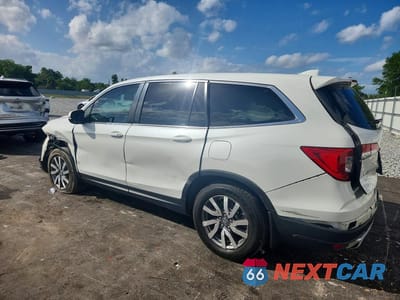 Drugie zdjęcie samochodu z przodu: 2021 HONDA PILOT EXL VIN:5FNYF5H53MB022368 - miniatura