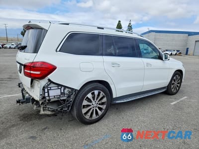 Trzecie zdjęcie samochodu z tyłu: 2017 MERCEDES-BENZ GLS 450 4MATIC VIN:4JGDF6EEXHA809448 - miniatura
