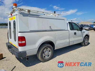 Trzecie zdjęcie samochodu z tyłu: 2008 FORD F150 UTILITY / SERVICE TRUCK VIN:1FTRF12208KB94720 - miniatura