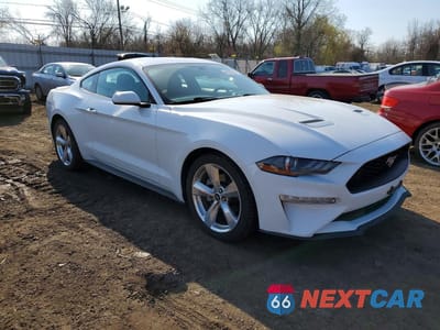 Czwarte zdjęcie samochodu z boku: 2019 FORD MUSTANG VIN:1FA6P8TH4K5124256 - miniatura