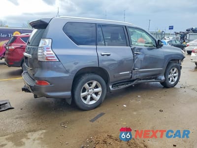 Trzecie zdjęcie samochodu z tyłu: 2018 LEXUS GX 460 BASE VIN:JTJBM7FX8J5194644 - miniatura