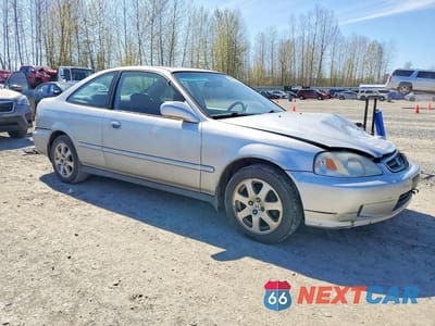 Czwarte zdjęcie samochodu z boku: 2000 HONDA CIVIC EX VIN:1HGEJ8242YL093746 - miniatura