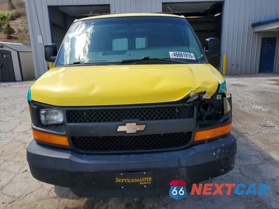 Piąte zdjęcie samochodu w środku: 2008 CHEVROLET EXPRESS 3500 UTILITY / SERVICE VAN VIN:1GCHG35K181188608 - miniatura