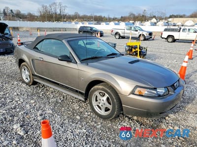Czwarte zdjęcie samochodu z boku: 2002 FORD MUSTANG VIN:1FAFP44482F171255 - miniatura