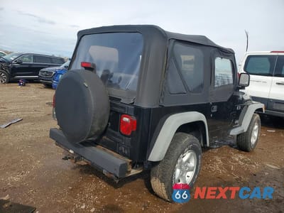 Trzecie zdjęcie samochodu z tyłu: 2006 JEEP WRANGLER X VIN:1J4FA39S36P723669 - miniatura