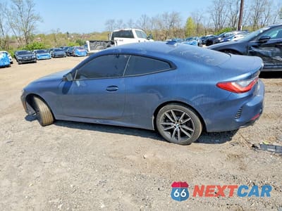 Drugie zdjęcie samochodu z przodu: 2021 BMW 430XI VIN:WBA73AP00MCF70974 - miniatura