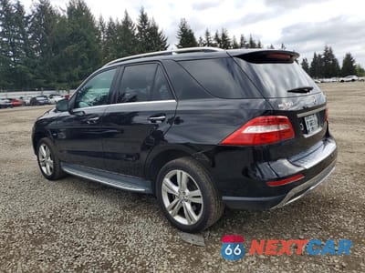 Drugie zdjęcie samochodu z przodu: 2012 MERCEDES-BENZ ML 350 4MATIC VIN:4JGDA5HB3CA024031 - miniatura