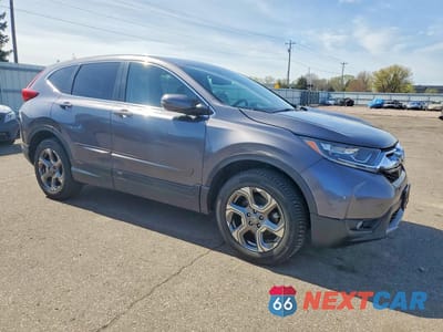Czwarte zdjęcie samochodu z boku: 2018 HONDA CR-V EXL VIN:5J6RW2H8XJL004739 - miniatura