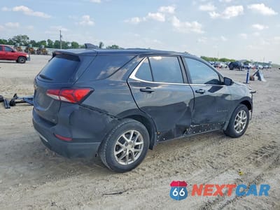 Trzecie zdjęcie samochodu z tyłu: 2022 CHEVROLET EQUINOX LT VIN:3GNAXKEV8NL237403 - miniatura