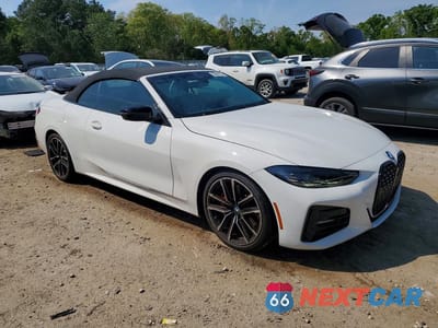 Czwarte zdjęcie samochodu z boku: 2022 BMW 430I VIN:WBA23AT01NCJ10379 - miniatura