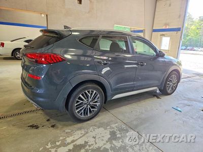 Trzecie zdjęcie samochodu z tyłu: 2019 HYUNDAI TUCSON SEL VIN:KM8J3CAL4KU959138 - miniatura