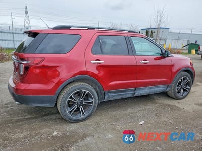 Trzecie zdjęcie samochodu z tyłu: 2014 FORD EXPLORER SPORT VIN:1FM5K8GT9EGB29637 - miniatura