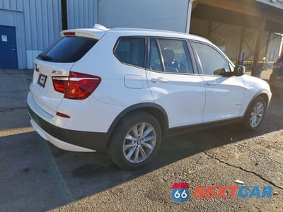 Trzecie zdjęcie samochodu z tyłu: 2013 BMW X3 XDRIVE28I VIN:5UXWX9C56D0D03678 - miniatura